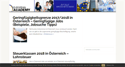 Desktop Screenshot of european-academy.at