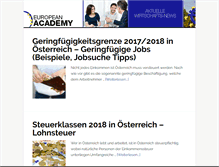 Tablet Screenshot of european-academy.at